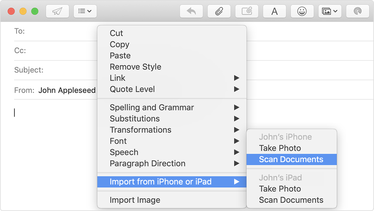 document scanner for mac os mojave